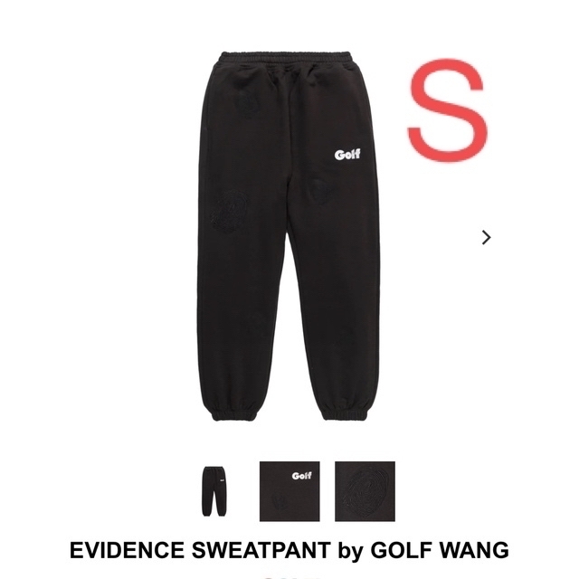 EVIDENCE SWEATPANTS by GOLF WANG 新しいコレクション 5400円引き www