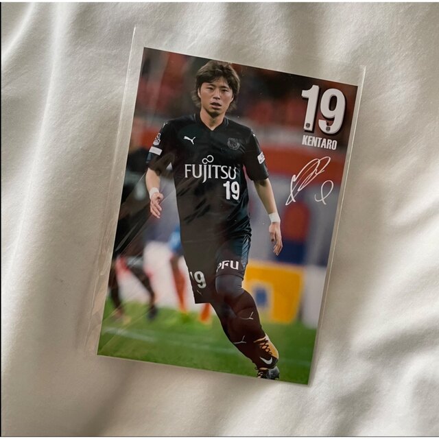 サッカー 川崎フロンターレ 森谷賢太郎 サイン 写真 カード | フリマアプリ ラクマ