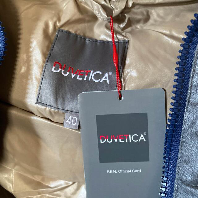 DUVETICA(デュベティカ)のDUVETICA 大草直子さんコラボ　ハウント　ダウンベスト　未使用タグ付き レディースのジャケット/アウター(ダウンベスト)の商品写真