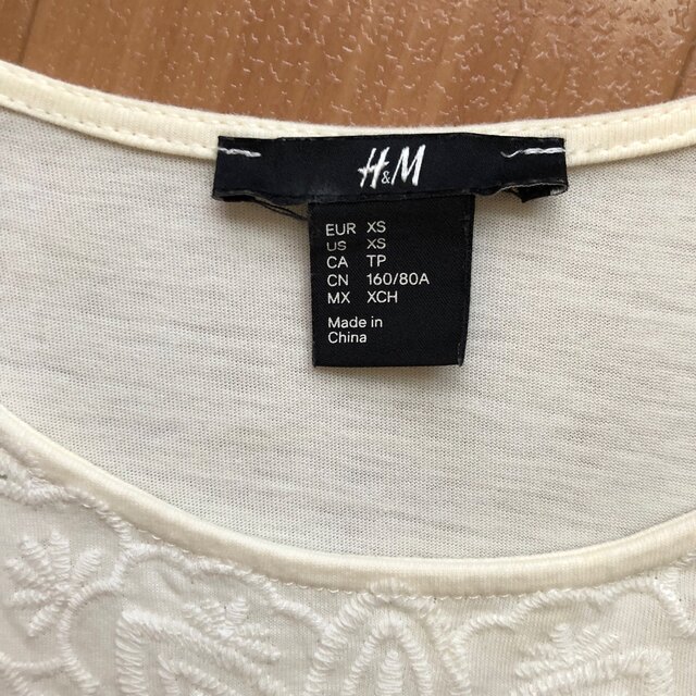 H&M 白コットンワンピース 5