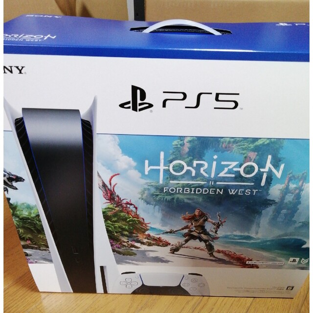 PlayStation(プレイステーション)のPlayStation 5 “Horizon Forbidden West” 同 エンタメ/ホビーのゲームソフト/ゲーム機本体(家庭用ゲーム機本体)の商品写真