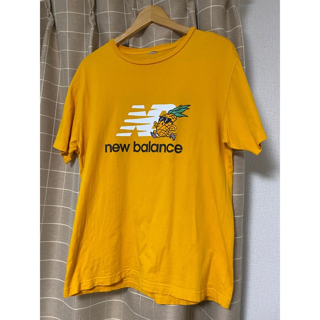 New Balance(ニューバランス)のニューバランス Tシャツ メンズ Oサイズ イエロー メンズのトップス(Tシャツ/カットソー(半袖/袖なし))の商品写真