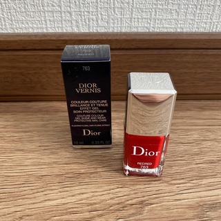 ディオール(Dior)のDior ヴェルニ 763 REDRED 箱あり(マニキュア)