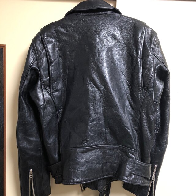 最高 ビューティフルピープル メンズ 牛革 レザー ライダース