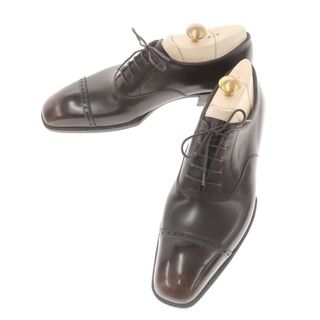 【中古】【未使用】エモリカスタムシューメーカー EMORI CUSTOM SHOEMAKER オーダー パンチドキャップトゥ ドレスシューズ【サイズ6位】【メンズ】(ドレス/ビジネス)