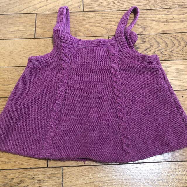 KP(ニットプランナー)のKP ベスト　ニット　120 キッズ/ベビー/マタニティのキッズ服女の子用(90cm~)(ニット)の商品写真