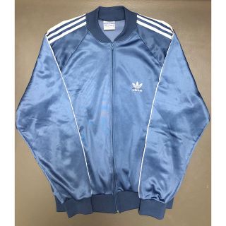 adidas 80s ATPブルー　ヴィンテージジャージ