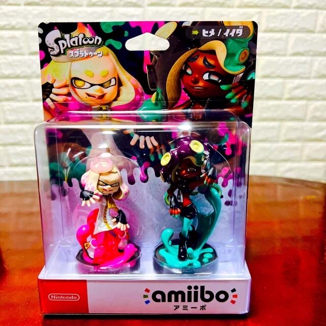 ゲームキャラクターamiibo スプラトゥーン　テンタクルズセット/ヒメ・イイダ