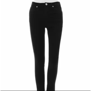 グレイル(GRL)のGRL skinny-pants スキニーパンツ ブラック 黒 Sサイズ(スキニーパンツ)
