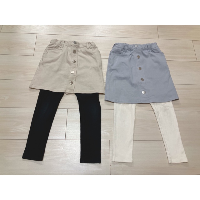 petit main(プティマイン)のpetitmain スカッツ 2点セット キッズ/ベビー/マタニティのキッズ服女の子用(90cm~)(Tシャツ/カットソー)の商品写真