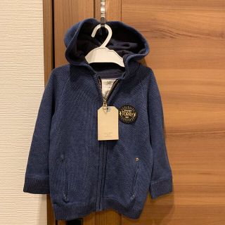 ザラ(ZARA)の新品　ZARA ニットパーカー　104 ザラ(ニット)