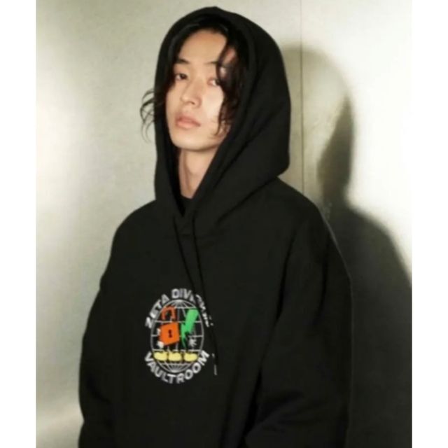 VAULTROOM × ZETA DIVISION Hoodie BLACK L