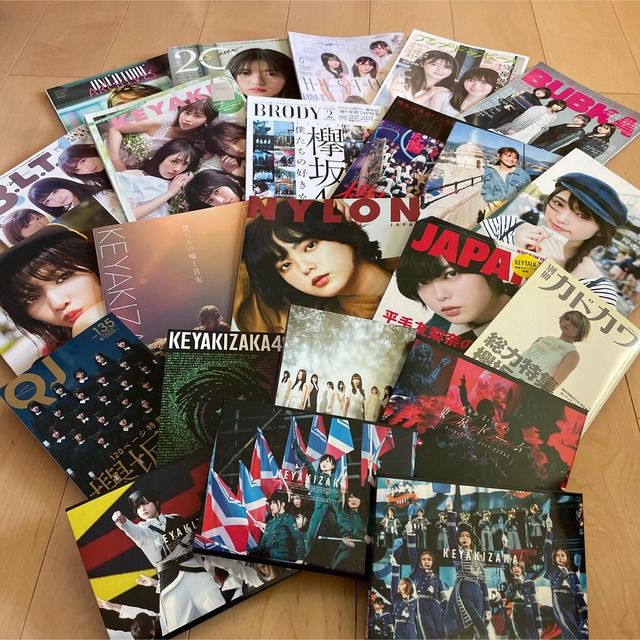 欅坂欅坂　まとめ売り　ライブDVD 雑誌　写真集