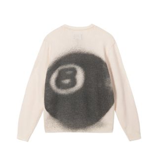 ステューシー(STUSSY)のMサイズ Stussy 8 ball spray sweater(ニット/セーター)