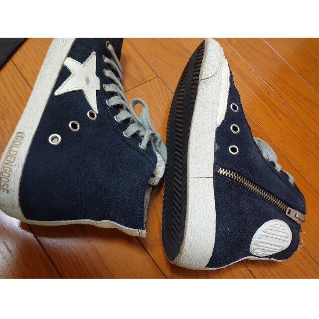 GOLDEN GOOSE(ゴールデングース)のGOLDENGOOSEｺﾞｰﾙﾃﾞﾝｸﾞｰｽ　FRANCY NAVYSUEDE レディースの靴/シューズ(スニーカー)の商品写真