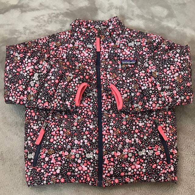 パタゴニア レトロXジャケット キッズ ボア フリース 5T 小花柄