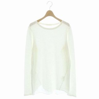 ドゥーズィエムクラス(DEUXIEME CLASSE)のドゥーズィエムクラス Layering Tシャツ ロンT カットソー 長袖 白(Tシャツ(長袖/七分))