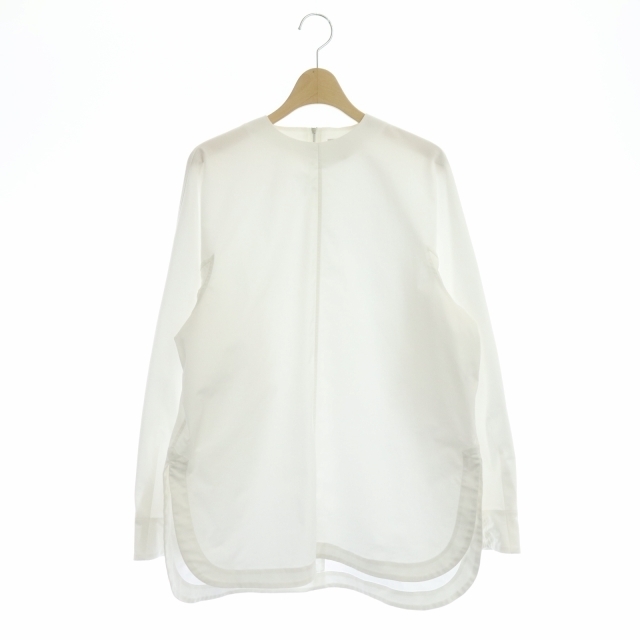 ハイク HYKE 21SS TASLAN TWILL TOP ブラウス 1 白-