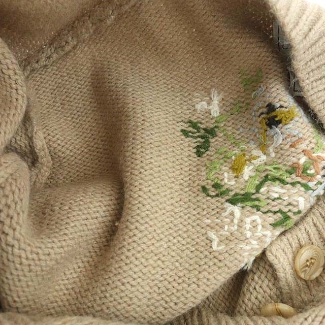 ケイタマルヤマ × セブンテン 刺繍ニットカーディガン 長袖 ケイタマルヤマ × セブンテン 刺繍ニットカーディガン 長袖