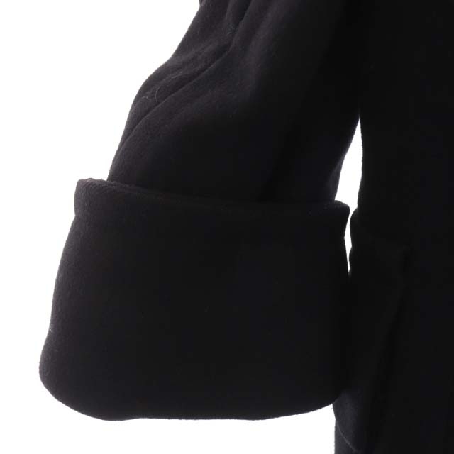 ジーゼニア Z Zegna ベルトデザイン ウール コート アウター 46 黒