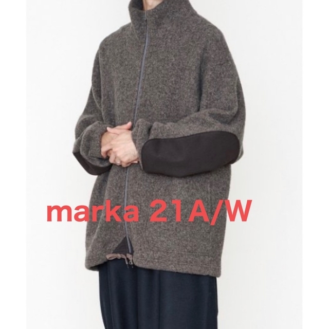 Marka HIGH NECK wool sheep pile 20aw