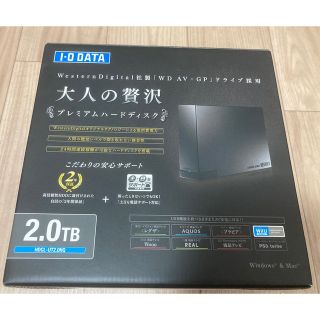 アイオーデータ(IODATA)のI・O DATA 外付けHDD HARD DISK 中古(PC周辺機器)