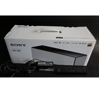 ソニー(SONY)のSONY ワイヤレススピーカー SRS-X88(W)(PC周辺機器)