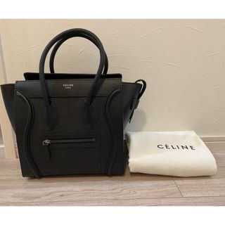 セリーヌ(celine)のCELINE セリーヌ ラゲージ　マイクロ  旧ロゴ(ハンドバッグ)