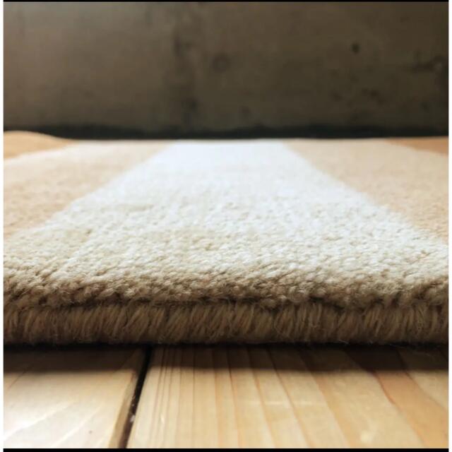 このサイズラスト一点‼️ ウールギャベ60×120cmキッチンマットサイズ 新品 3