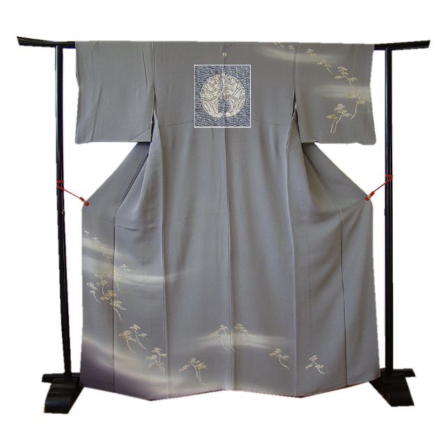 限定20%OFF】 「縁」150cm~156cm フォーマル ちりめん地 訪問着