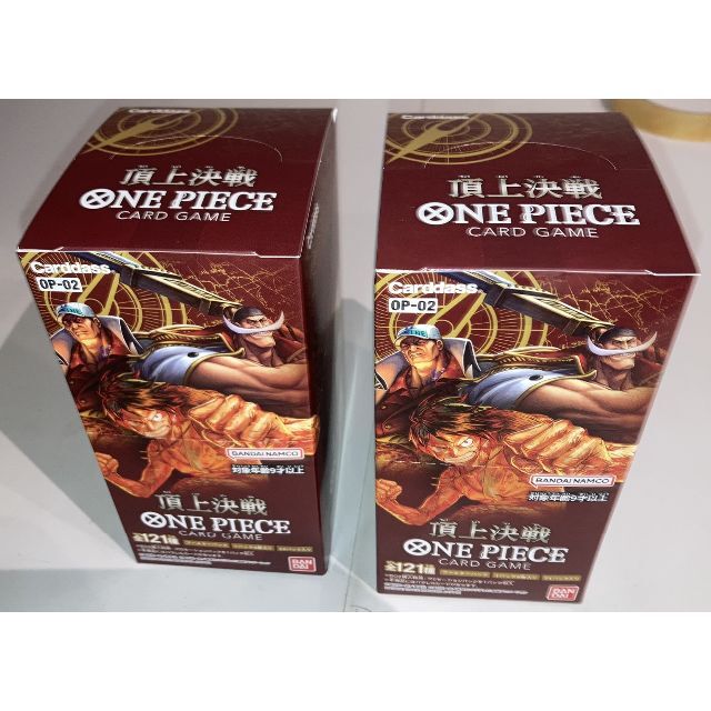 ONE PIECE カードゲーム 頂上決戦 2BOXBox/デッキ/パック