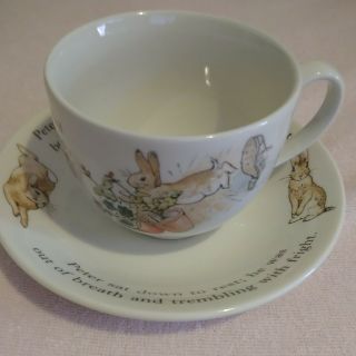 ウェッジウッド(WEDGWOOD)のピーターラビット　ウェッジウッド　カップ＆ソーサー(食器)