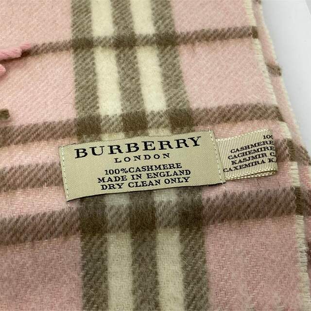 BURBERRY(バーバリー)のBURBERRY バーバリー カシミヤマフラー レディースのファッション小物(マフラー/ショール)の商品写真