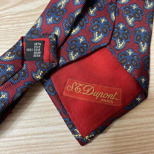 S.T. Dupont(エステーデュポン)の★美品★ST Dupont エステーデュポン ネクタイ ハイブランド メンズのファッション小物(ネクタイ)の商品写真