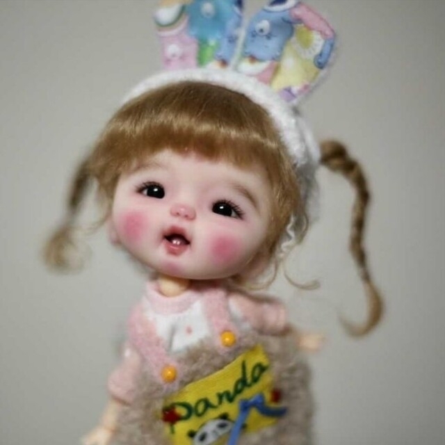 【専用】海外作家様 粘土人形 オビツ11  星星糖ドール カスタムドール ハンドメイドのぬいぐるみ/人形(人形)の商品写真