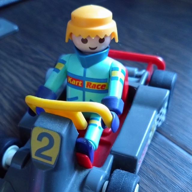 playmobil Black Go Kart 3012*　廃盤品