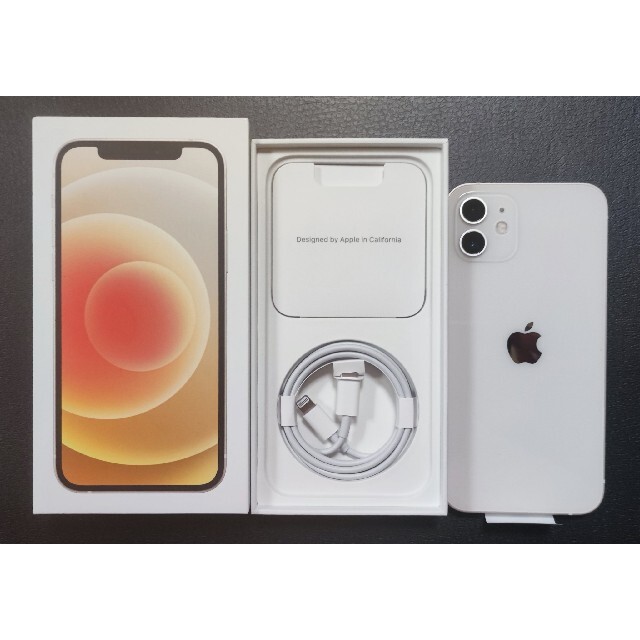 超特価】 iPhone SIMロック解除済み White 64 iPhone12