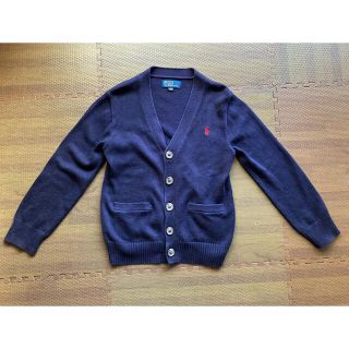 ポロラルフローレン(POLO RALPH LAUREN)のUSED□ラルフローレン  綿100% カーディガン　130(カーディガン)