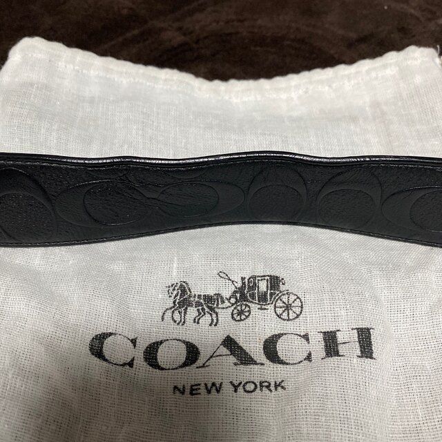 coach   メンズ ベルト ブラック 正規品