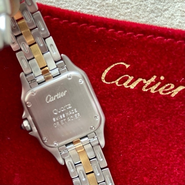 Cartier カルティエ パンテール コンビ 1ロウ レディース 腕時計レディース