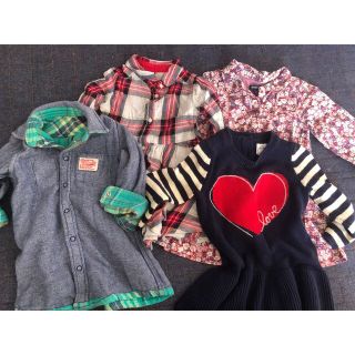 ベビーギャップ(babyGAP)の80 90 100 まとめ売り　女の子　秋冬　10点(その他)