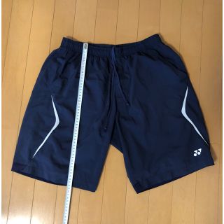 ヨネックス(YONEX)のヨネックス  ゲームパンツ　紺　ネイビー　ユニ　Ｌサイズ(バドミントン)