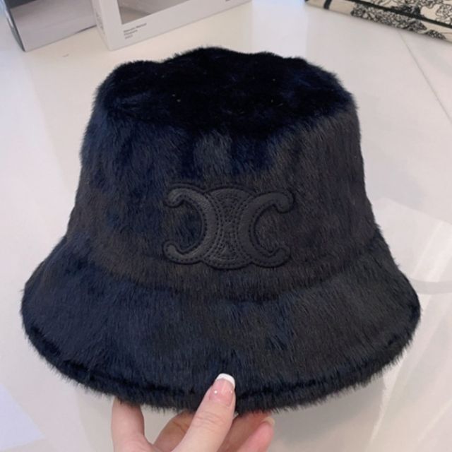 最終限定価格❤CELINE セリーヌ バケットハット black レディース 帽子
