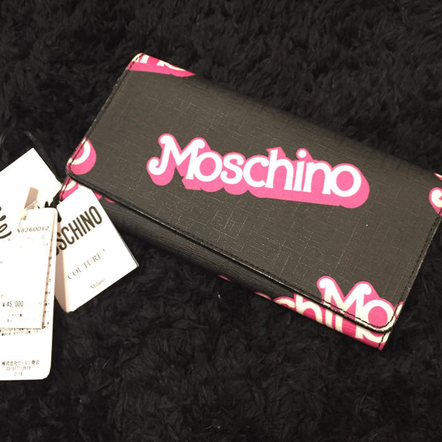 MOSCHINO(モスキーノ)の正規 MOSCHINO Barbieコラボ長財布 レディースのファッション小物(財布)の商品写真