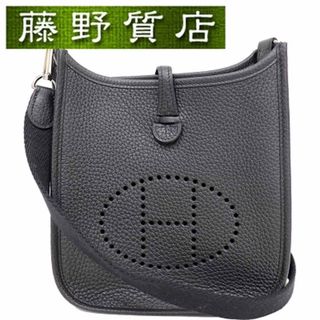 エルメス(Hermes)の(未使用展示品）エルメス HERMES エブリン TPM 黒 シルバー金具 トリヨン Z刻印 2021年 ショルダー 斜め掛け 8082(ショルダーバッグ)