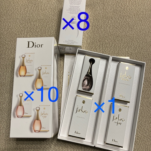 Christian Dior(クリスチャンディオール)のくま様専用♡新品★ジャドール　ミニチュア4本セット等19点 コスメ/美容の香水(香水(女性用))の商品写真