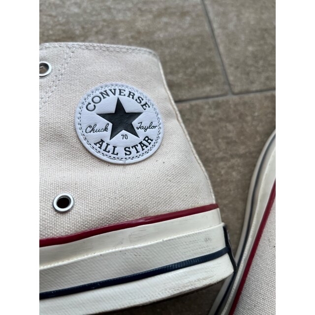 CONVERSE(コンバース)の☆コンバース　チャックテイラー　ct70  生成りハイカット☆ レディースの靴/シューズ(スニーカー)の商品写真