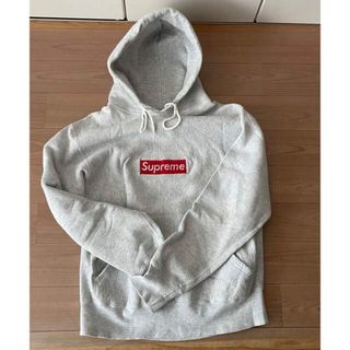 シュプリーム(Supreme)のSupreme 初期 ボックスロゴ パーカー OLD Supreme L グレー(パーカー)