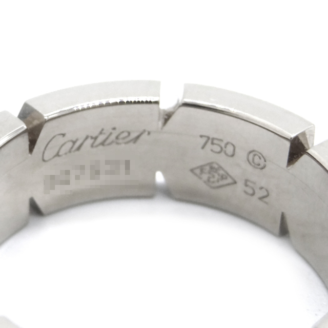 Cartier - カルティエ タンクフランセーズ リング K18WG ホワイト Cartier - カルティエ タンクフランセーズ リング K18WG ホワイト