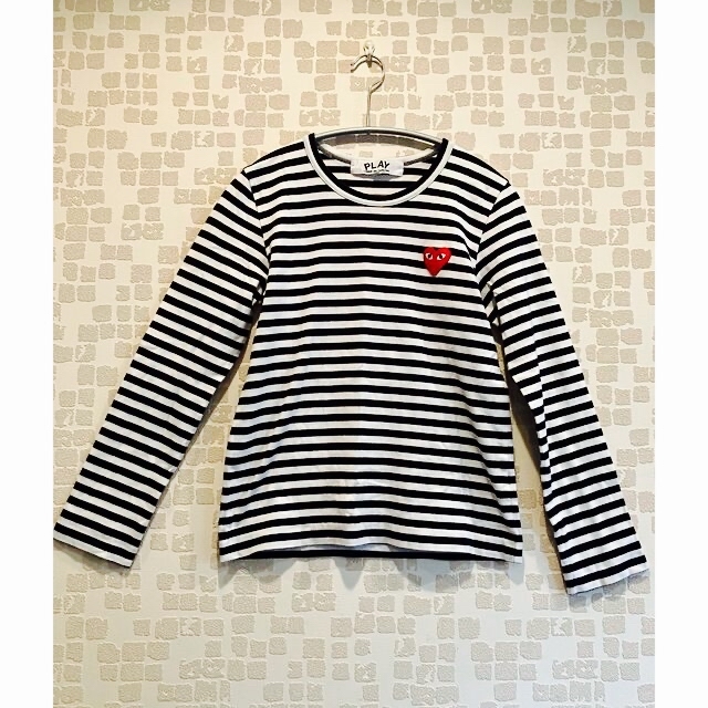 COMME des GARCONS(コムデギャルソン)のコムデギャルソン　COMME des GARCONS  ボーダー レディースのトップス(Tシャツ(長袖/七分))の商品写真